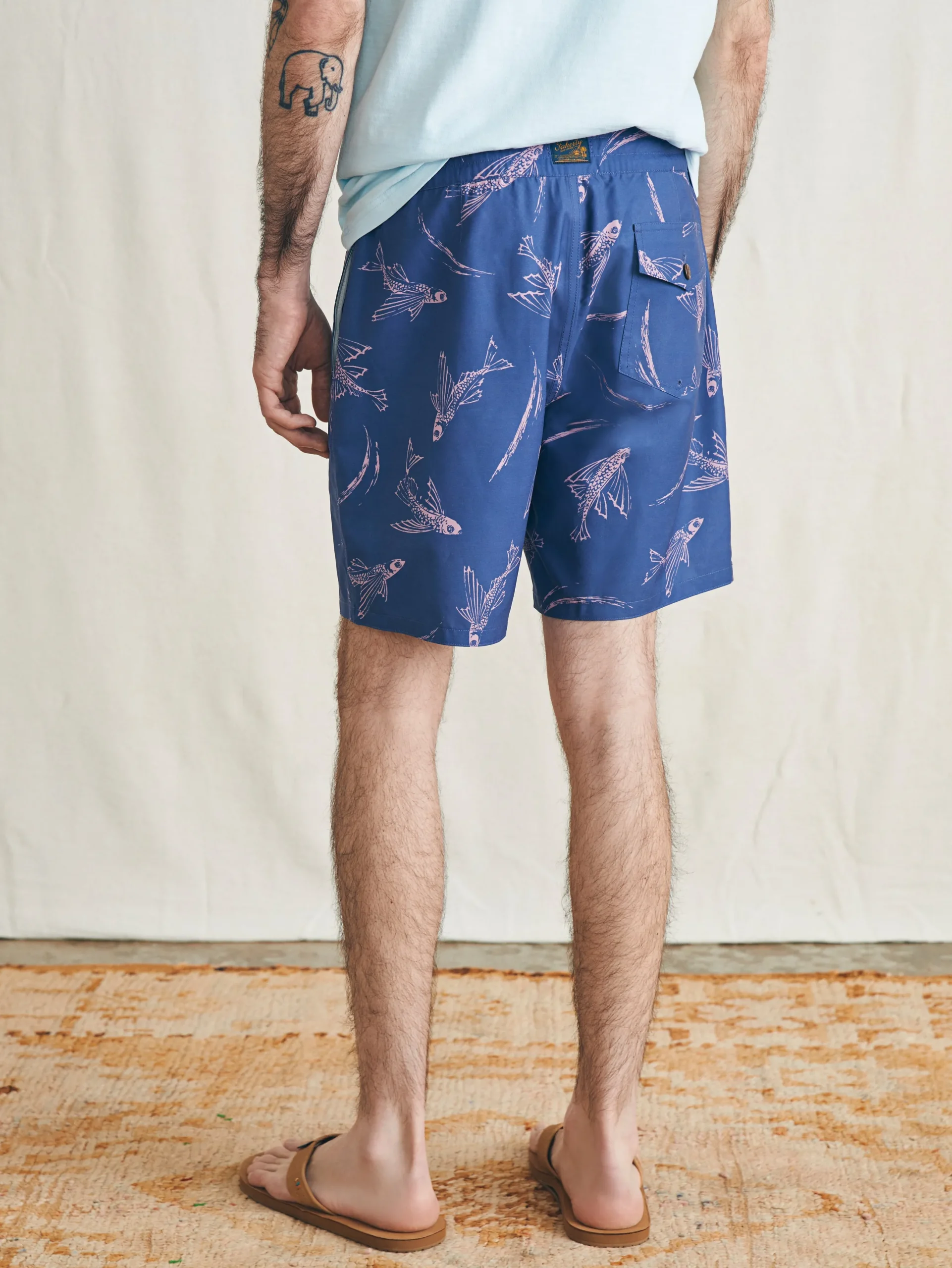 Faherty Brand Sunwashed Boardshort -