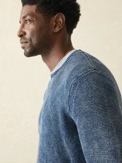 Faherty Brand Sunwashed Crewneck Sweater -