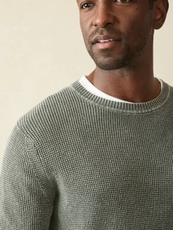 Faherty Brand Sunwashed Crewneck Sweater -