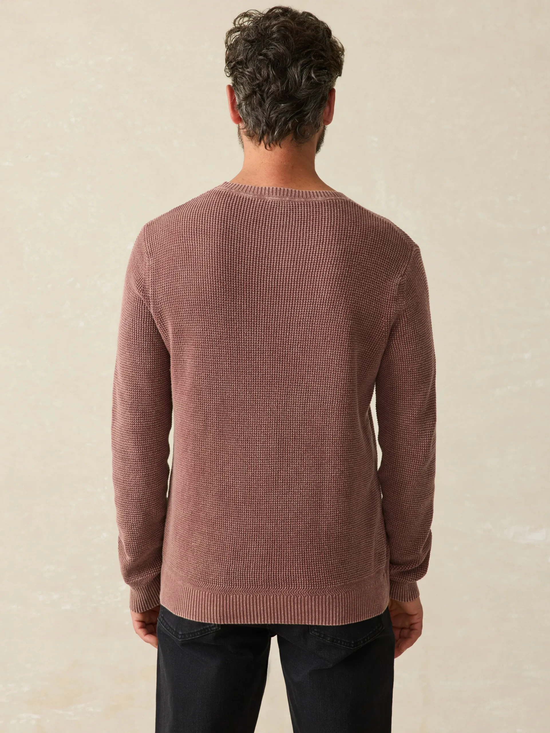 Faherty Brand Sunwashed Crewneck Sweater -