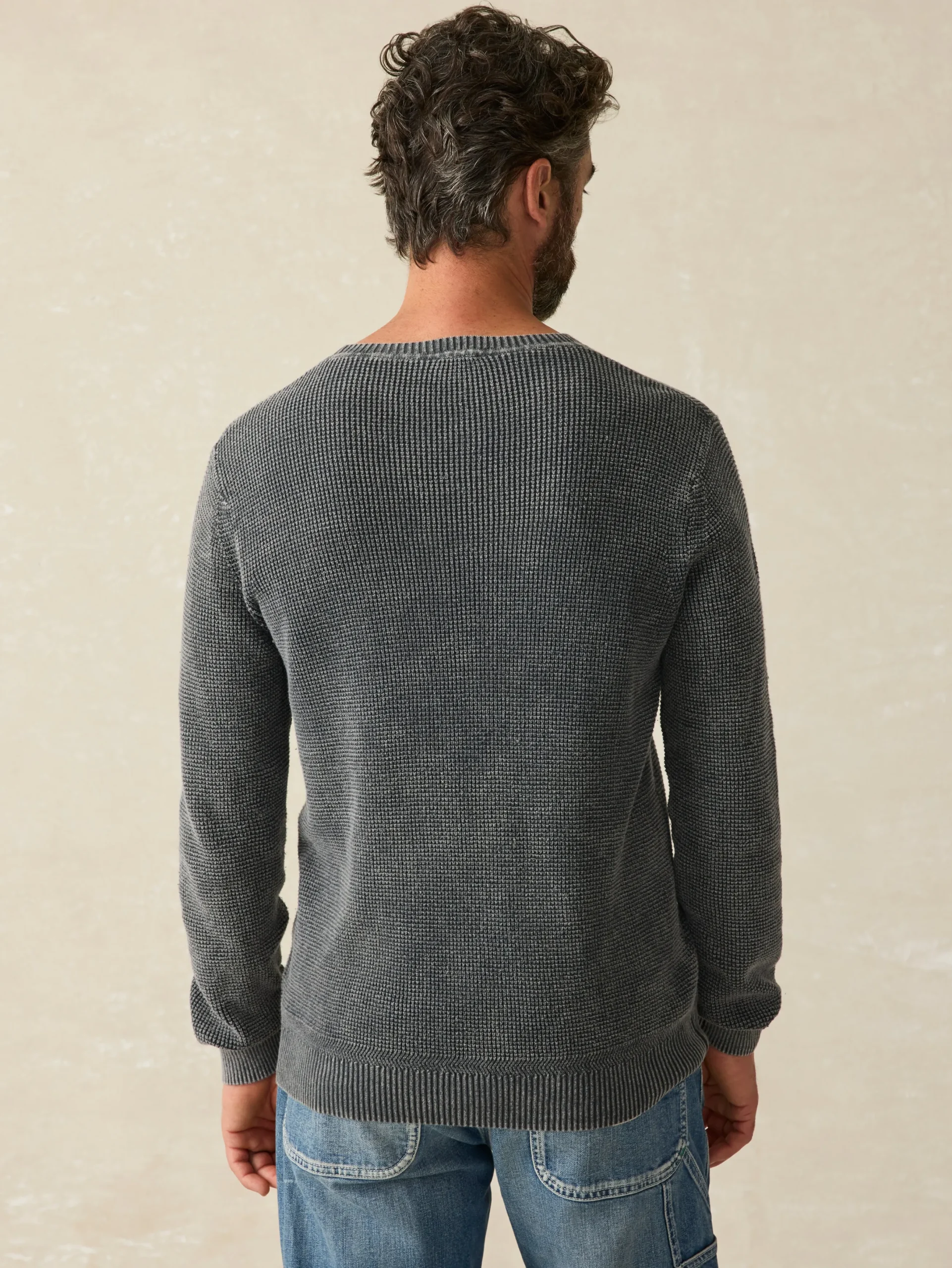 Faherty Brand Sunwashed Crewneck Sweater (Tall) -