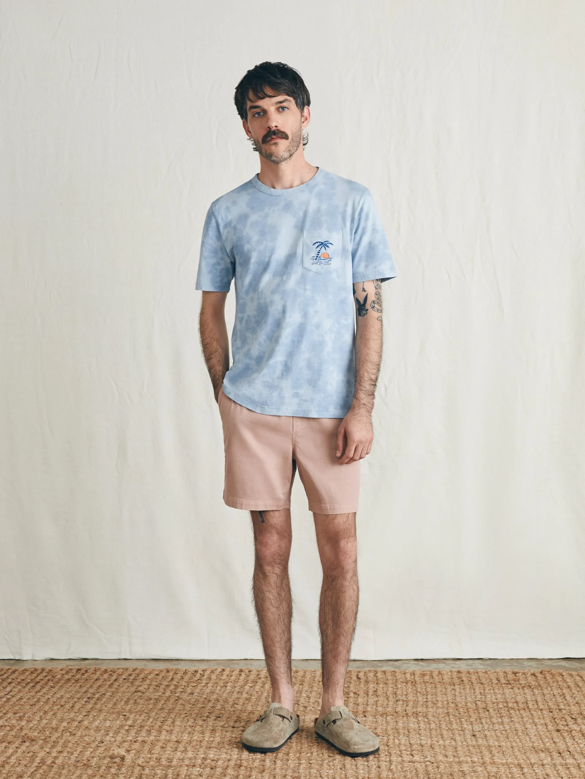 Faherty Brand Sunwashed Graphic Tee -