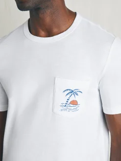 Faherty Brand Sunwashed Graphic Tee -