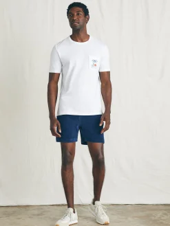 Faherty Brand Sunwashed Graphic Tee -