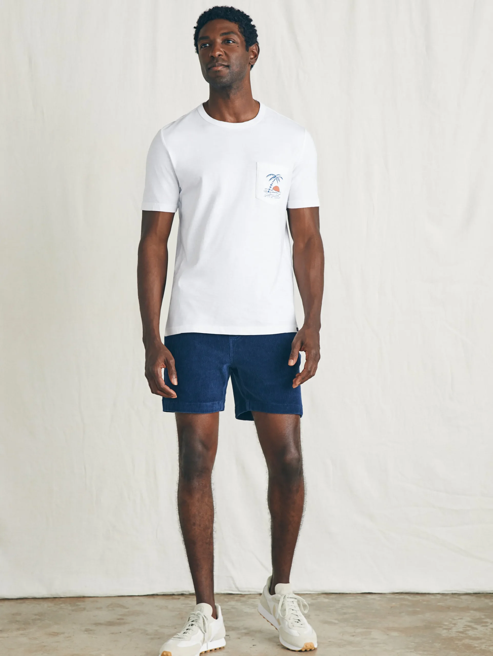 Faherty Brand Sunwashed Graphic Tee -