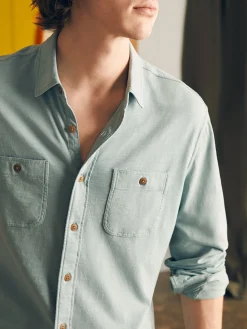 Faherty Brand Sunwashed Knit Shirt -