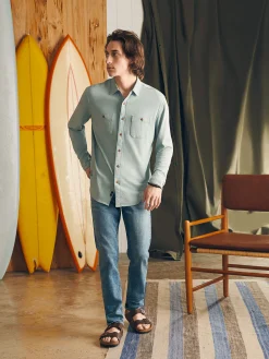 Faherty Brand Sunwashed Knit Shirt -