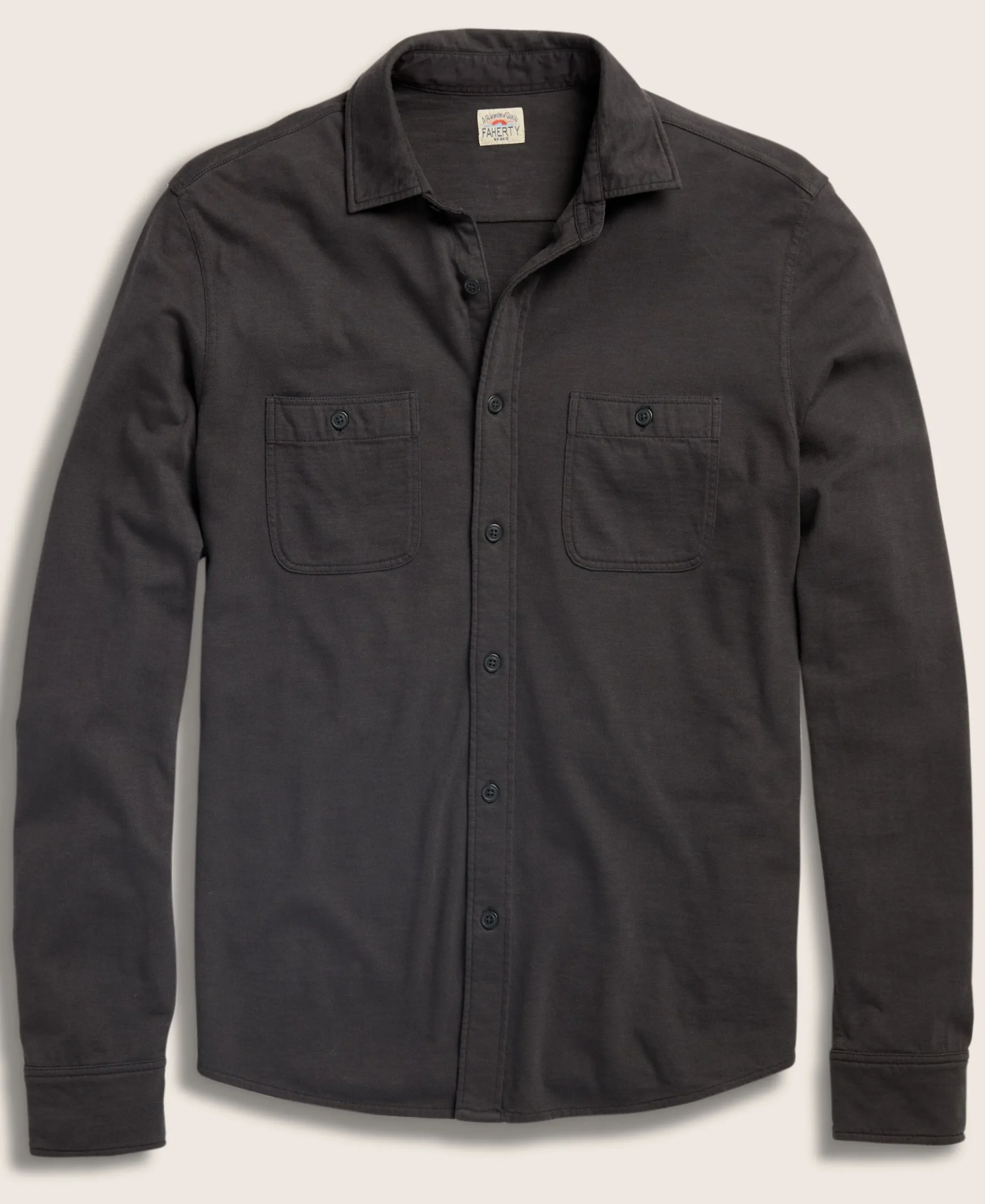 Faherty Brand Sunwashed Knit Shirt -