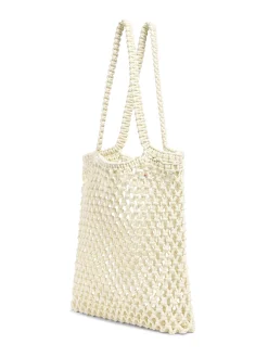 Women Faherty Brand Sunwashed Macrame Tote -