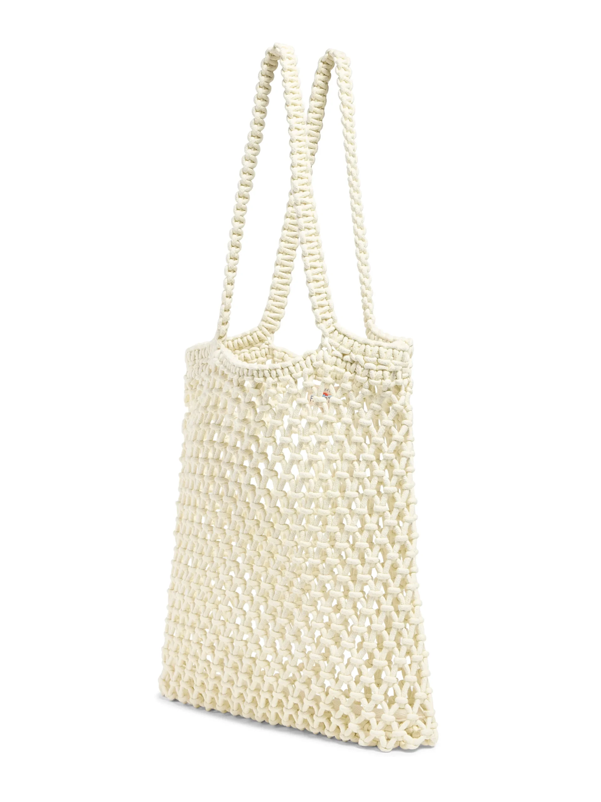 Women Faherty Brand Sunwashed Macrame Tote -
