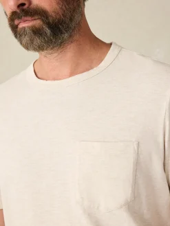 Faherty Brand Sunwashed Pocket Tee -