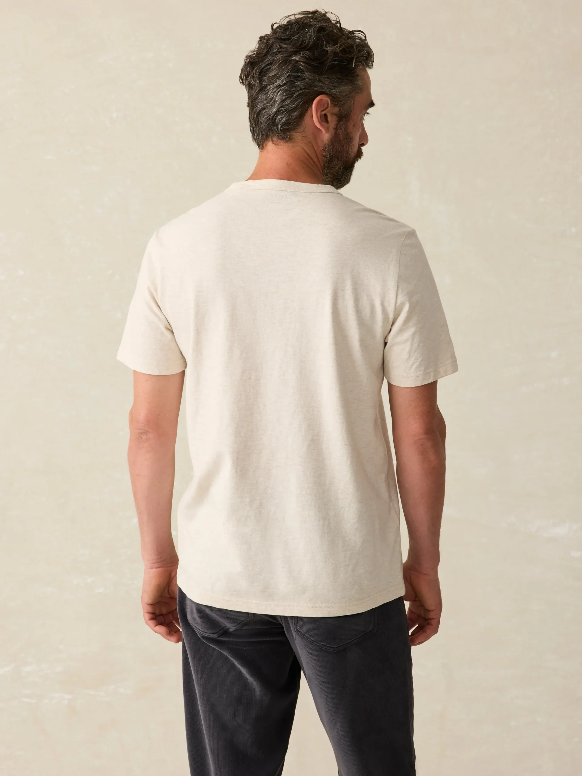 Faherty Brand Sunwashed Pocket Tee -