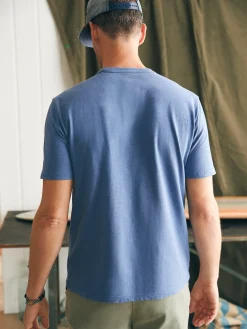 Faherty Brand Sunwashed Pocket Tee -