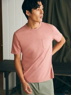 Faherty Brand Sunwashed Pocket Tee -