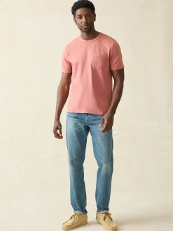 Faherty Brand Sunwashed Pocket Tee -