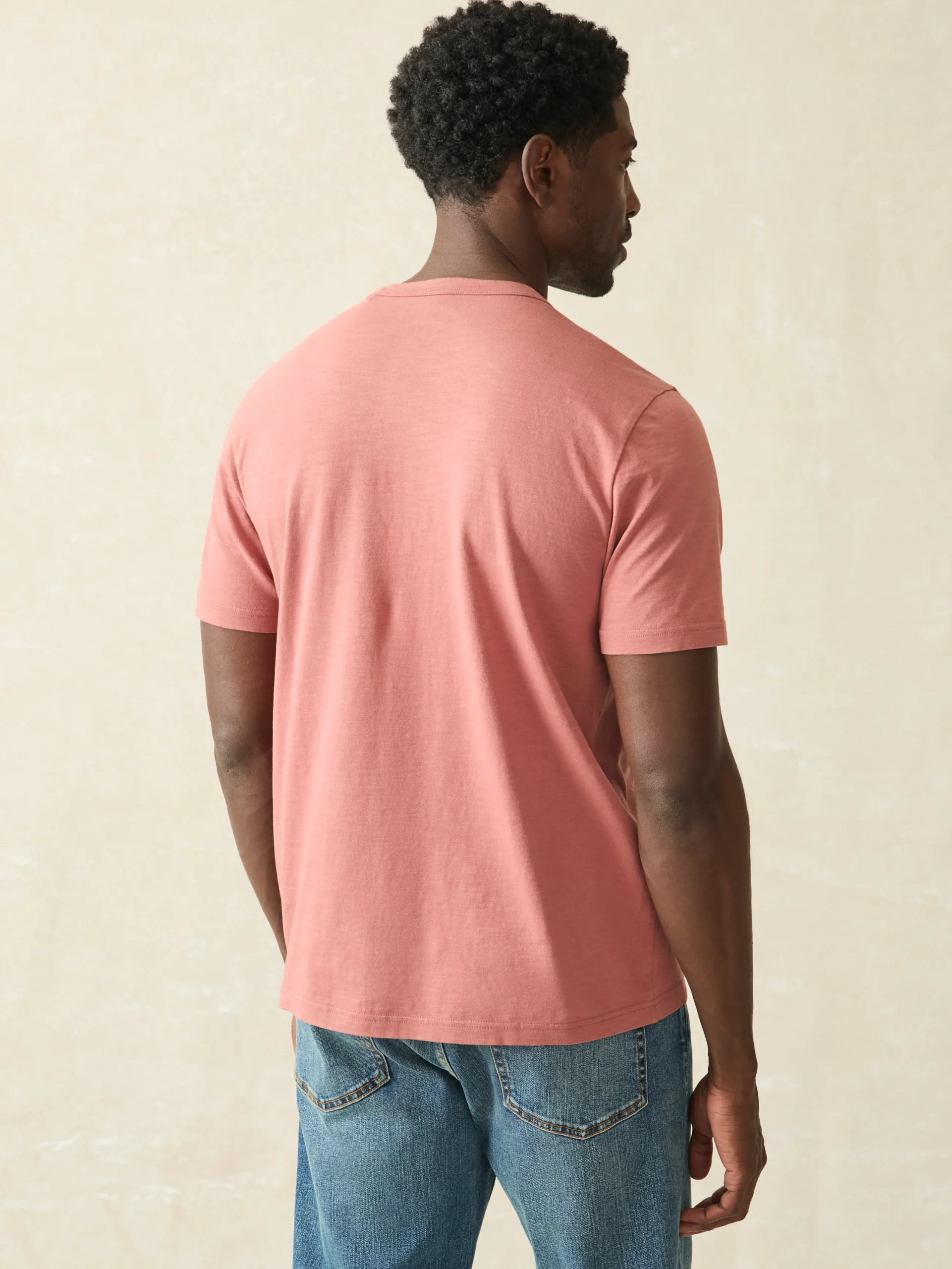 Faherty Brand Sunwashed Pocket Tee -