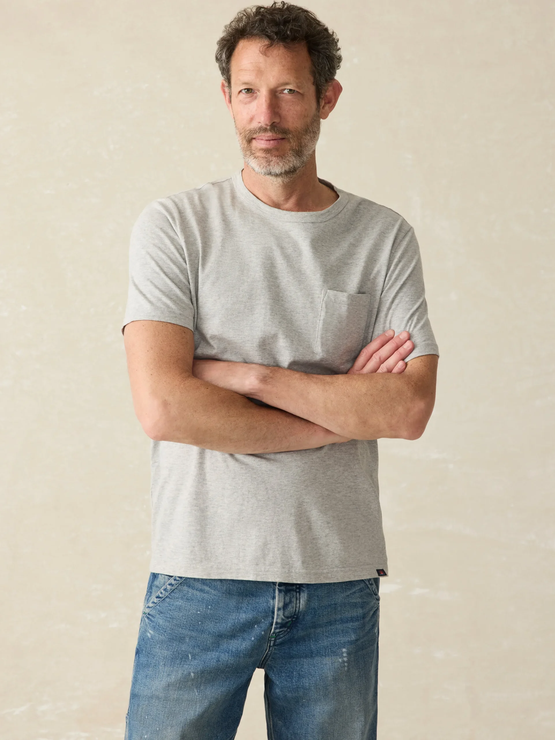 Faherty Brand Sunwashed Pocket Tee -