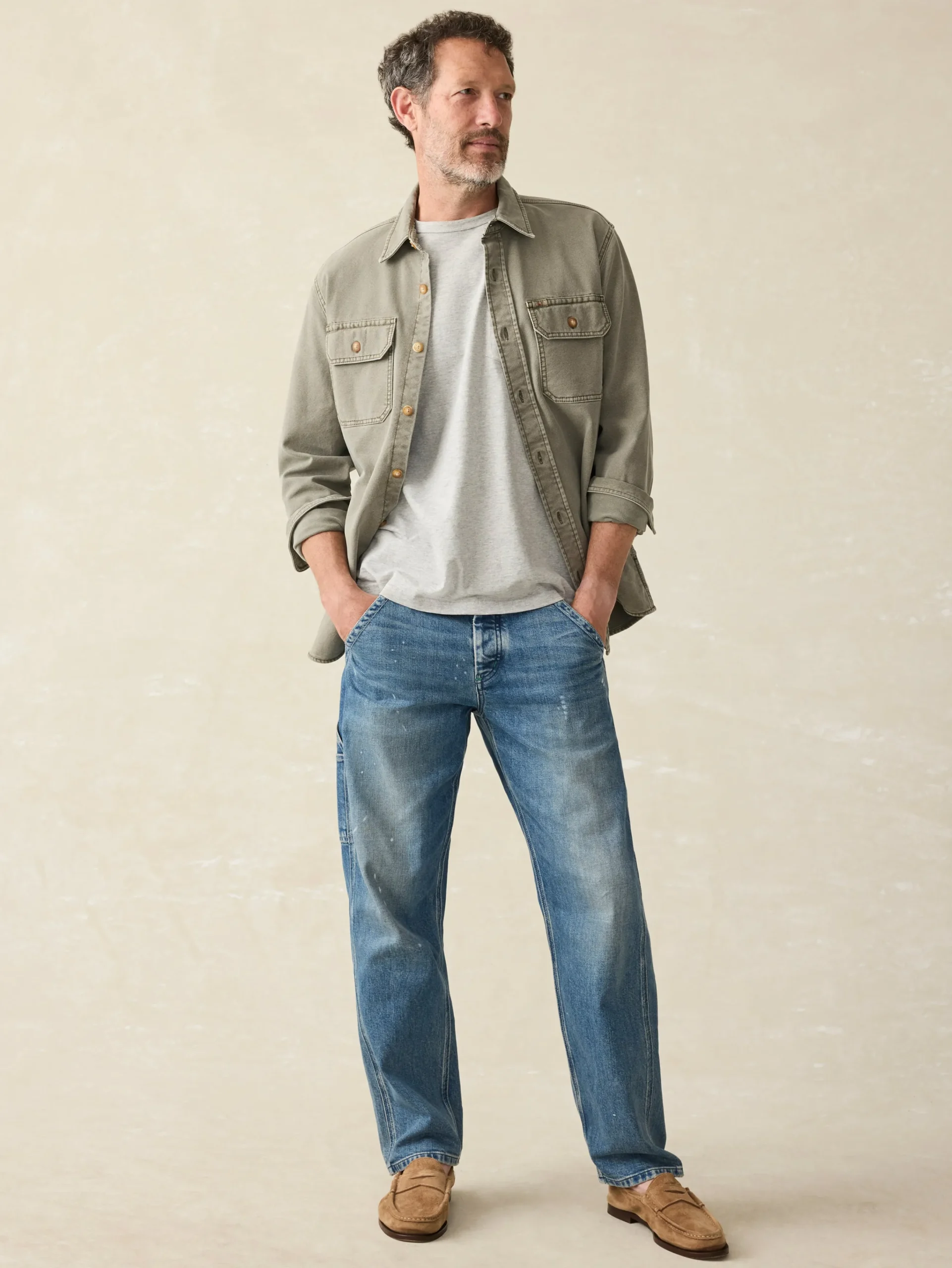 Faherty Brand Sunwashed Pocket Tee -