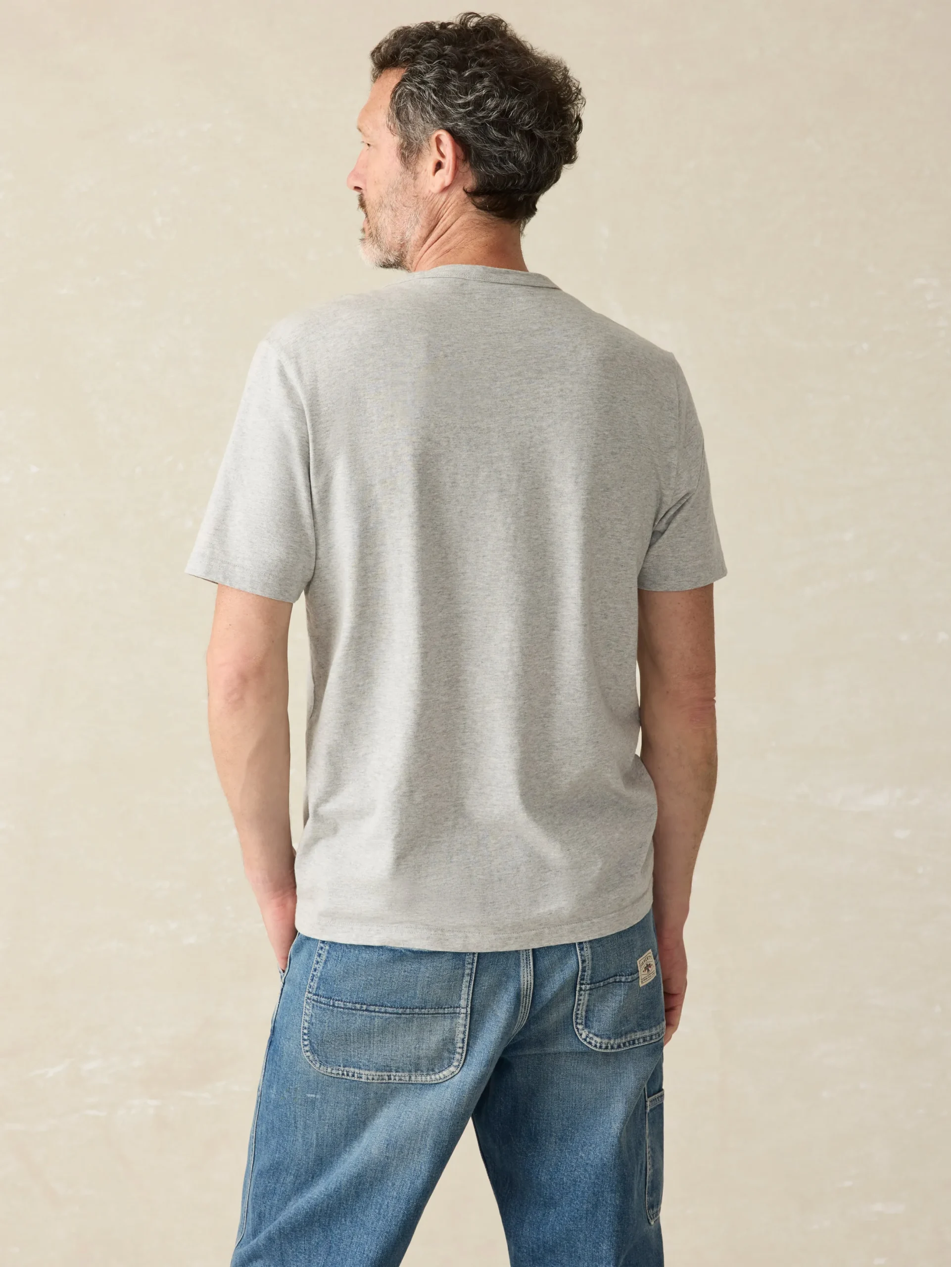 Faherty Brand Sunwashed Pocket Tee -