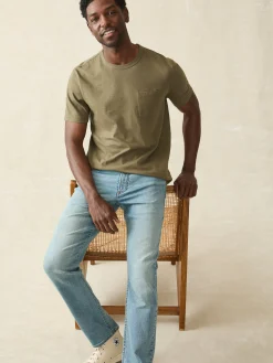 Faherty Brand Sunwashed Pocket Tee -