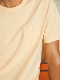 Faherty Brand Sunwashed Pocket Tee -