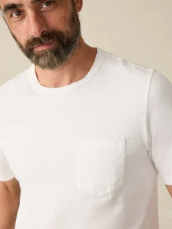 Faherty Brand Sunwashed Pocket Tee -