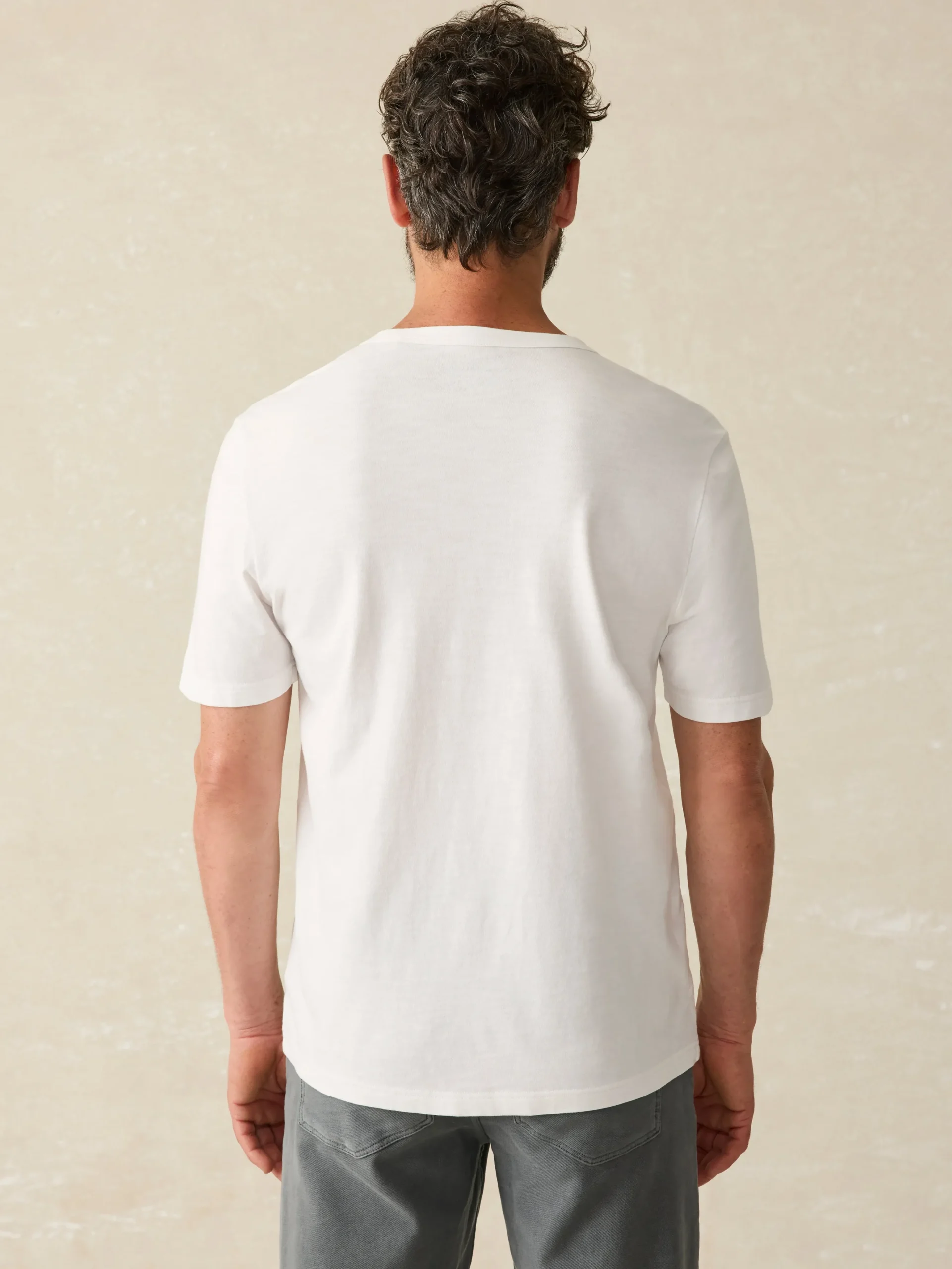 Faherty Brand Sunwashed Pocket Tee -