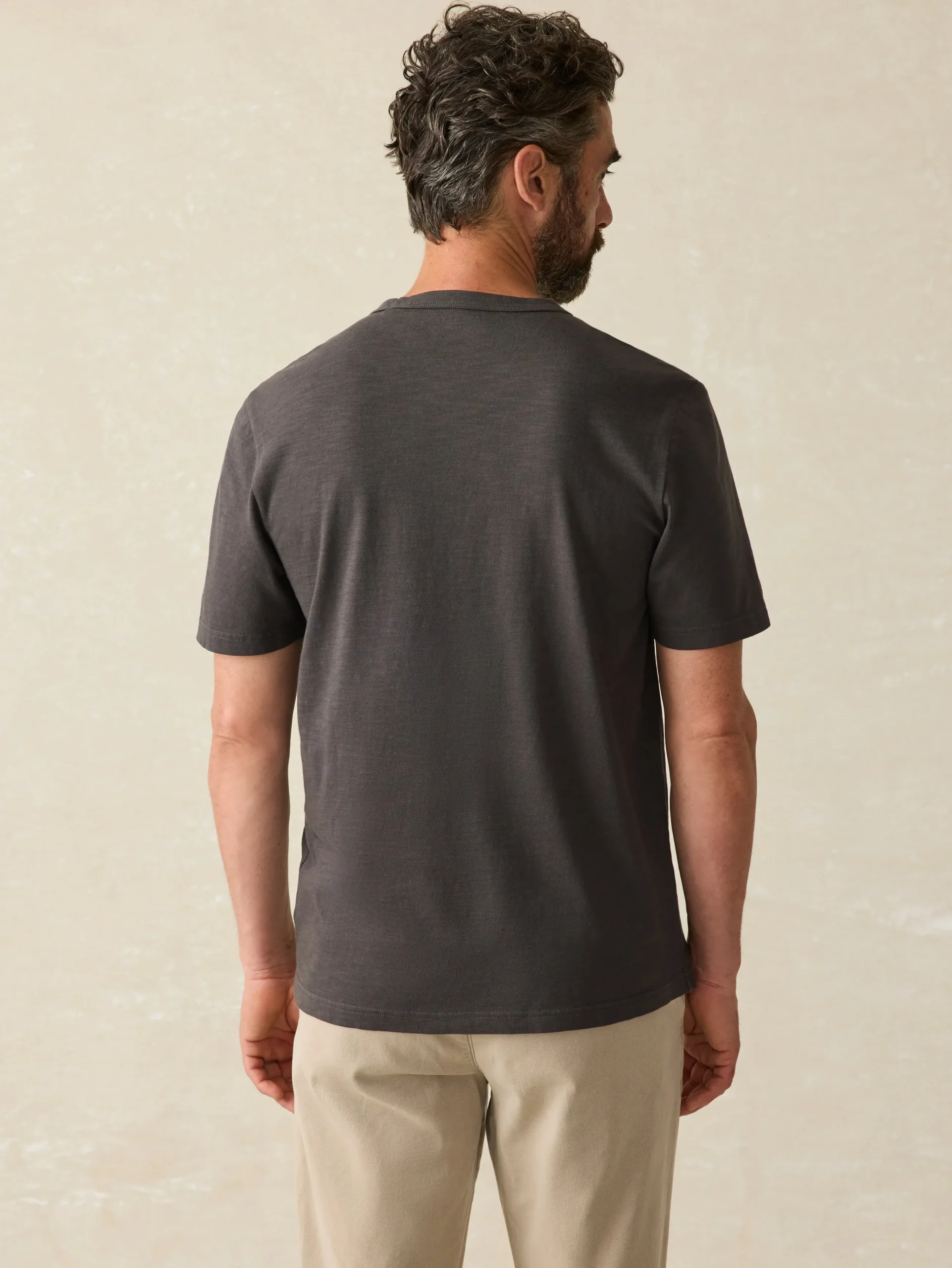 Faherty Brand Sunwashed Pocket Tee (Tall) -
