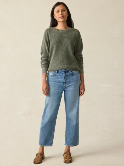 Women Faherty Brand Sunwashed Relaxed Sweater -