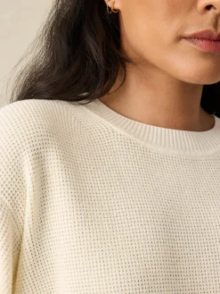 Women Faherty Brand Sunwashed Relaxed Sweater -