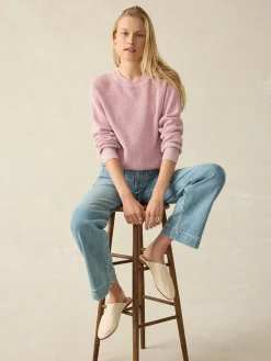 Women Faherty Brand Sunwashed Relaxed Sweater -