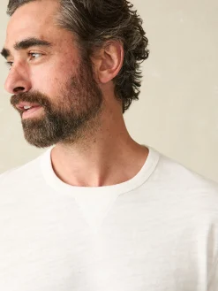 Faherty Brand Sunwashed Slub Crew (Tall) -