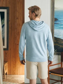 Faherty Brand Sunwashed Slub Hoodie -