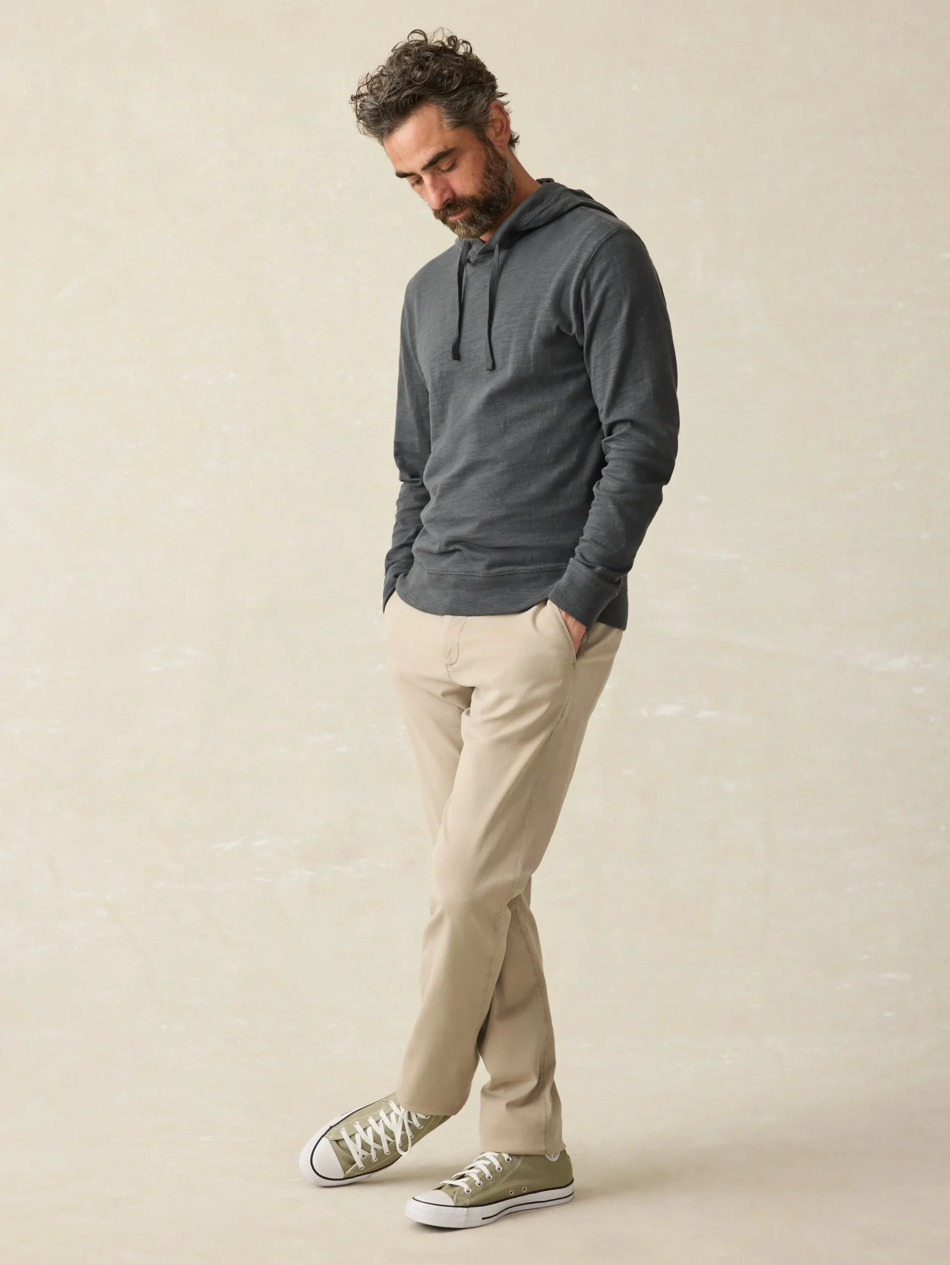 Faherty Brand Sunwashed Slub Hoodie -