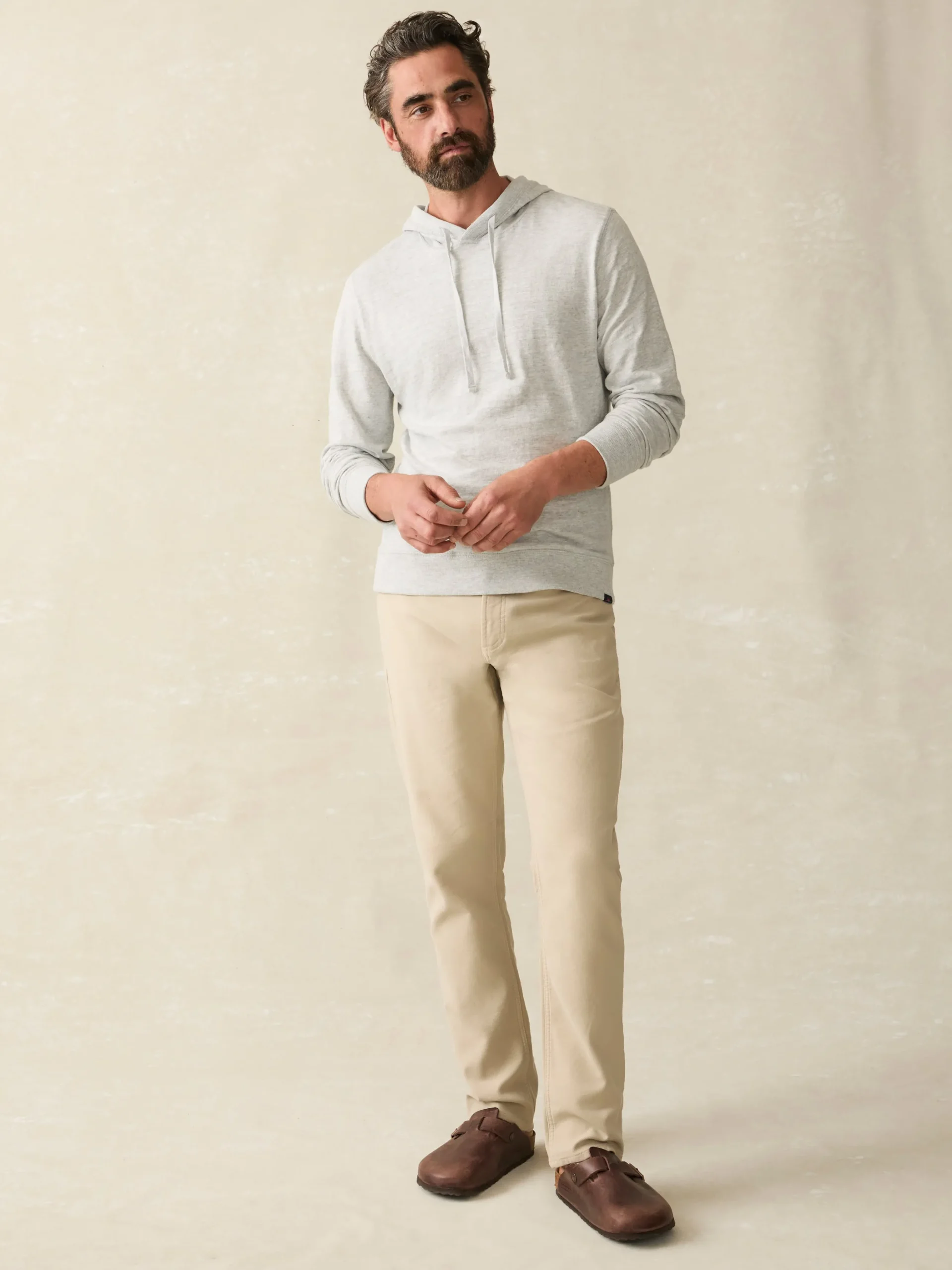 Faherty Brand Sunwashed Slub Hoodie -