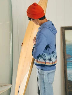 Faherty Brand Sunwashed Slub Hoodie -