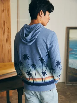 Faherty Brand Sunwashed Slub Hoodie -