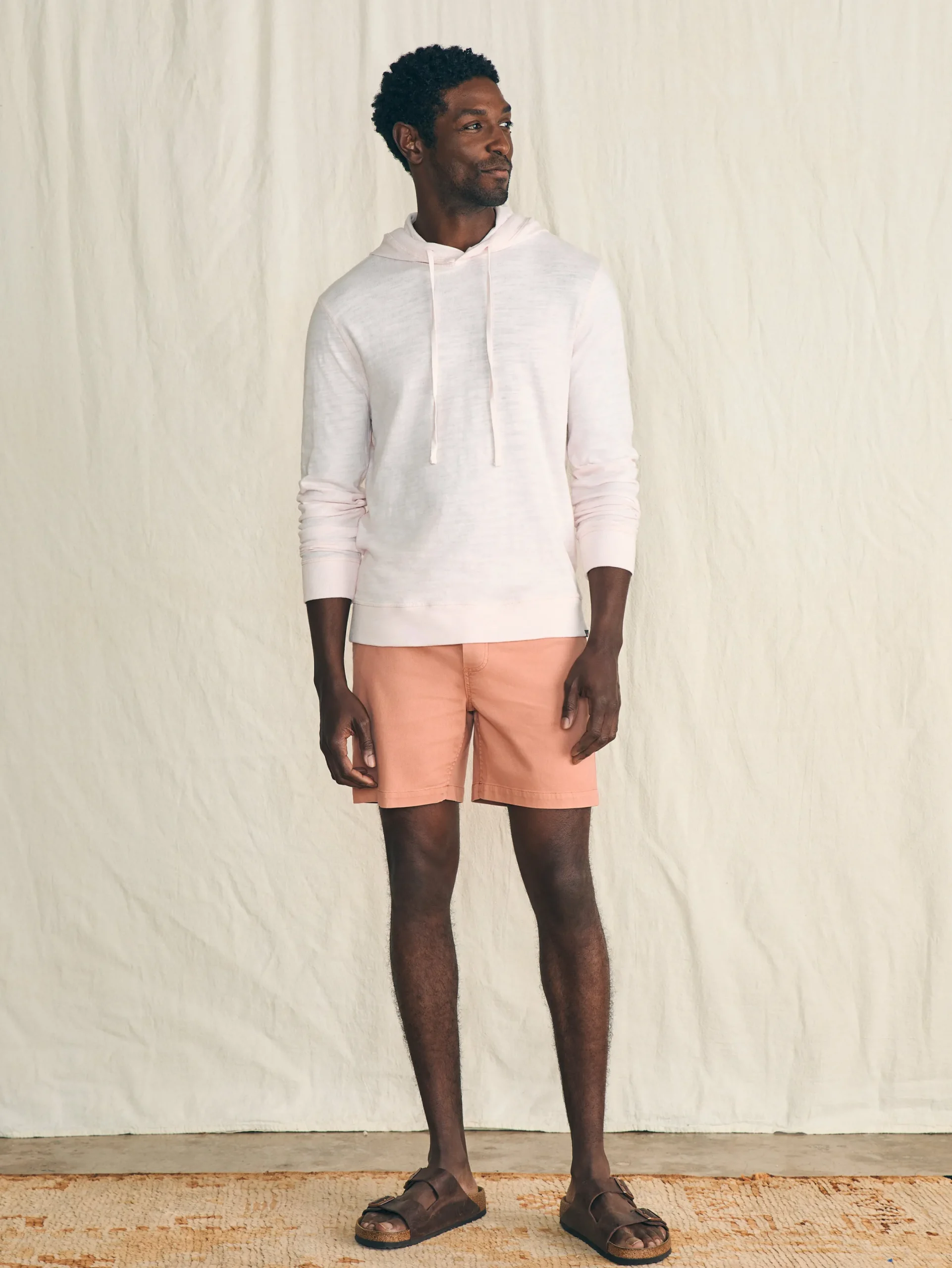 Faherty Brand Sunwashed Slub Hoodie -