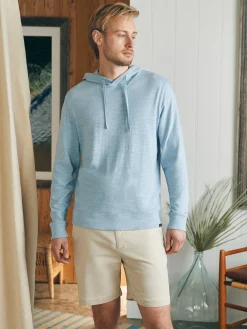 Faherty Brand Sunwashed Slub Hoodie (Tall) -