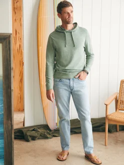 Faherty Brand Sunwashed Slub Hoodie (Tall) -