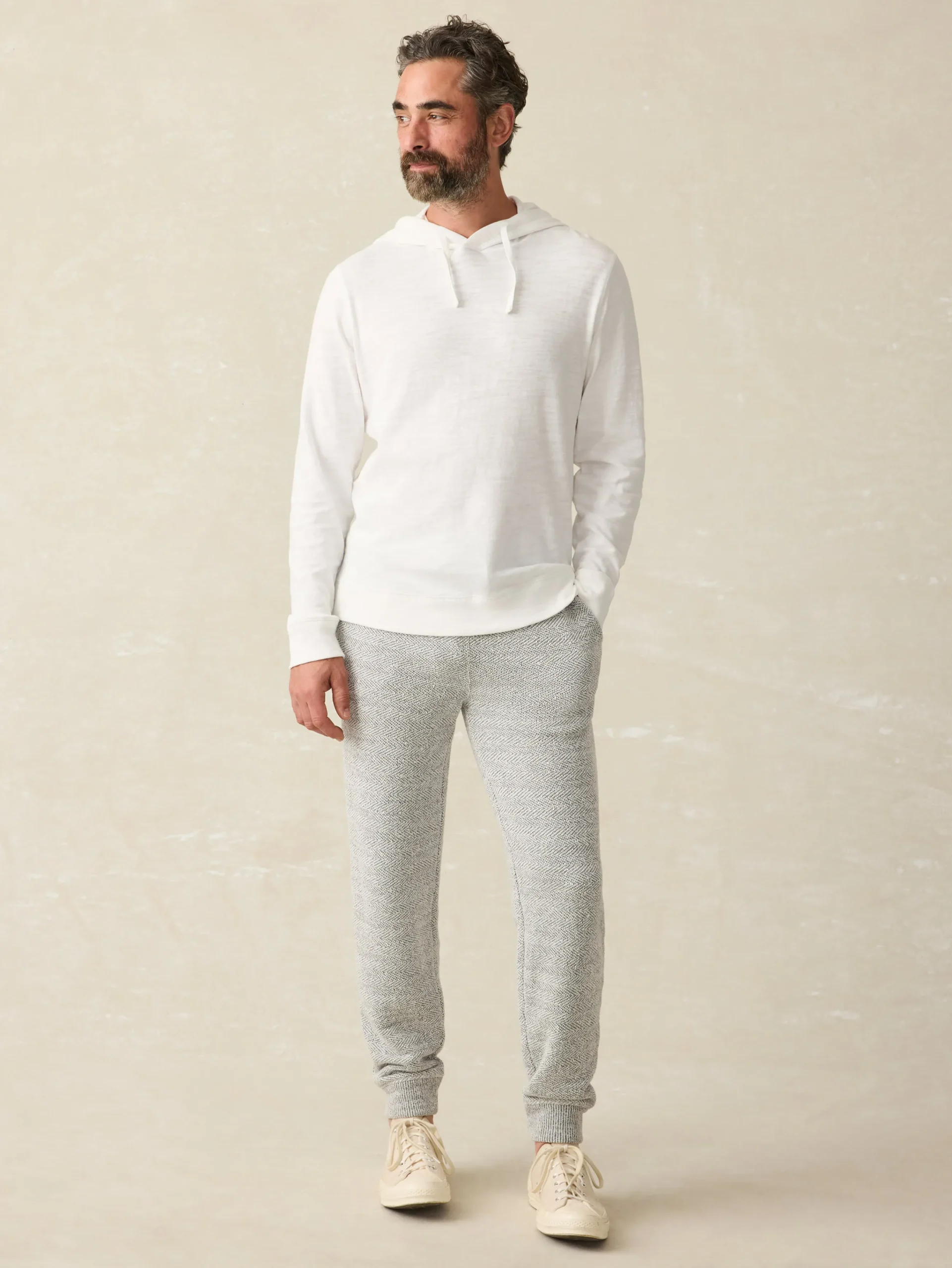 Faherty Brand Sunwashed Slub Hoodie (Tall) -