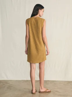 Women Faherty Brand Sunwashed Slub Muscle Dress -
