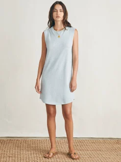Women Faherty Brand Sunwashed Slub Muscle Dress -