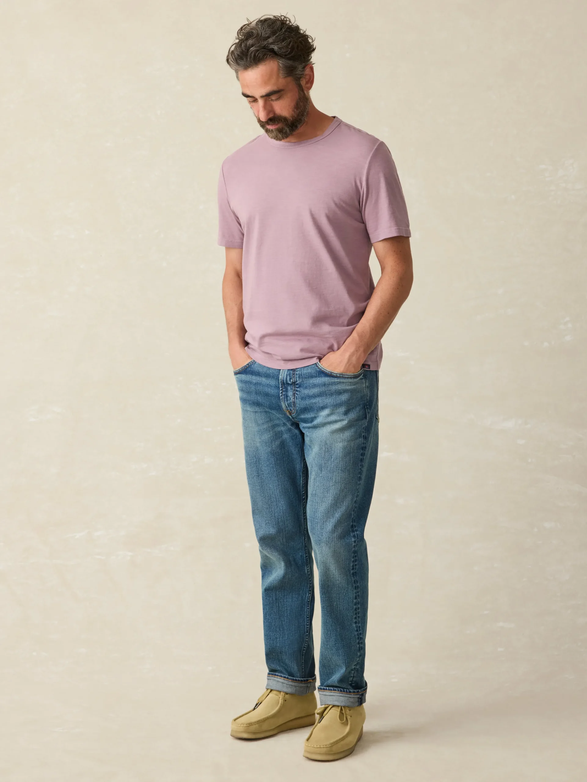 Faherty Brand Sunwashed Tee (Tall) -