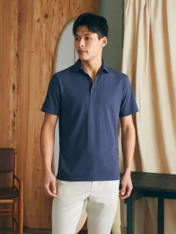 Faherty Brand Sunwashed T-Shirt Polo -