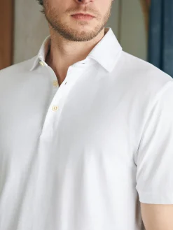 Faherty Brand Sunwashed T-Shirt Polo -