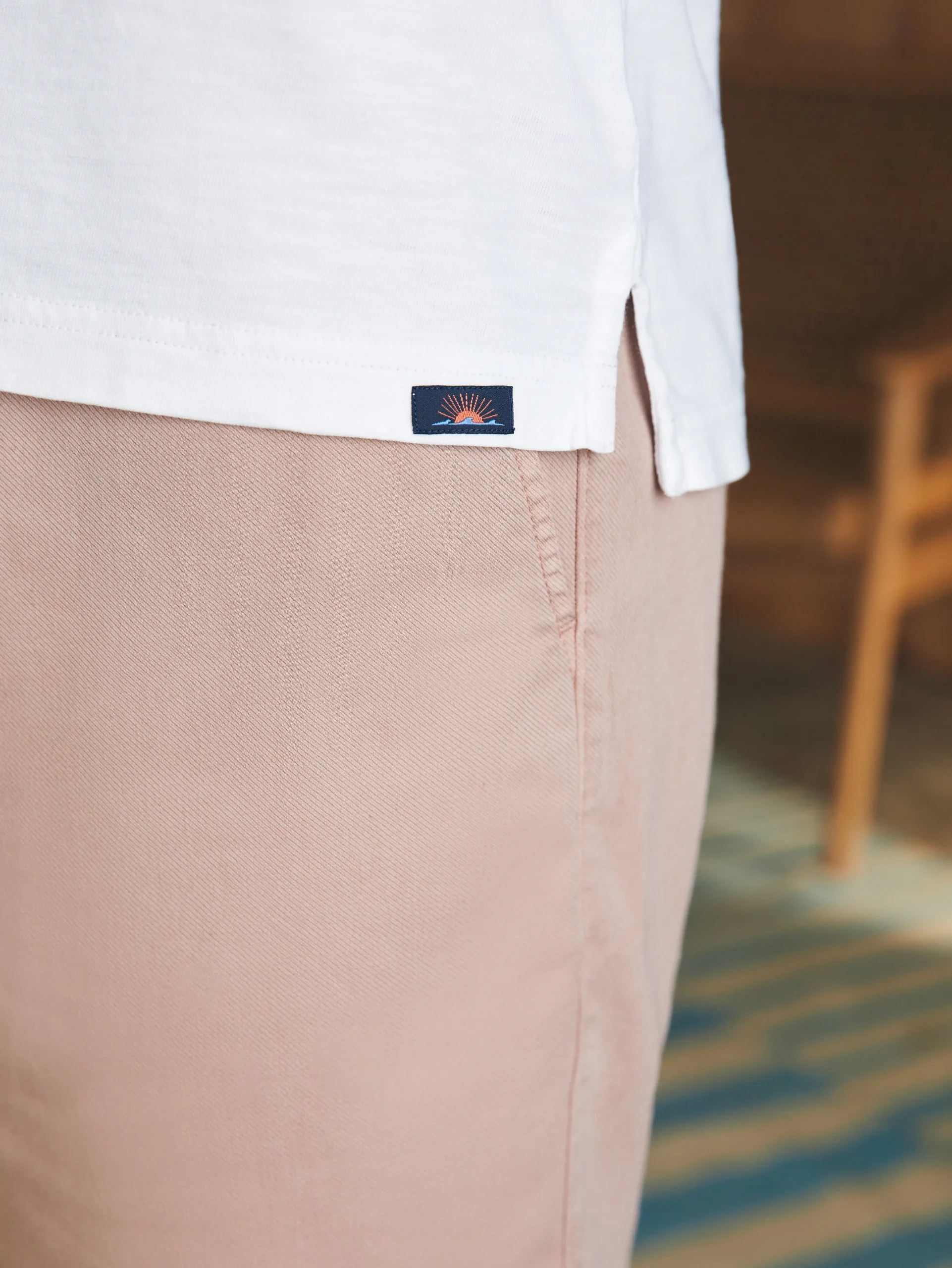 Faherty Brand Sunwashed T-Shirt Polo -