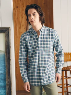 Faherty Brand Supima Oxford Shirt -