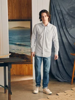 Faherty Brand Supima Oxford Shirt (Tall) -