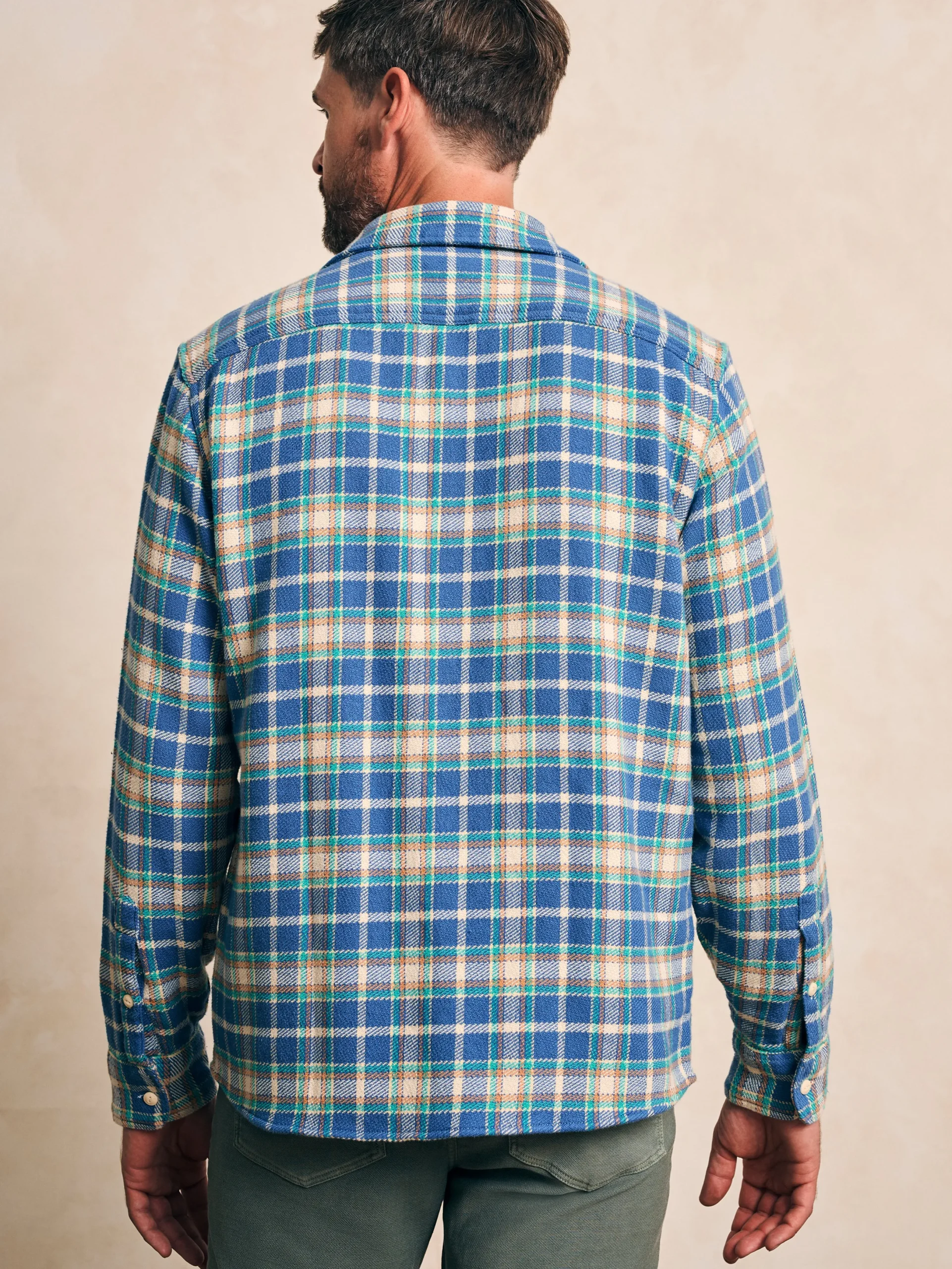 Faherty Brand Surf Flannel -